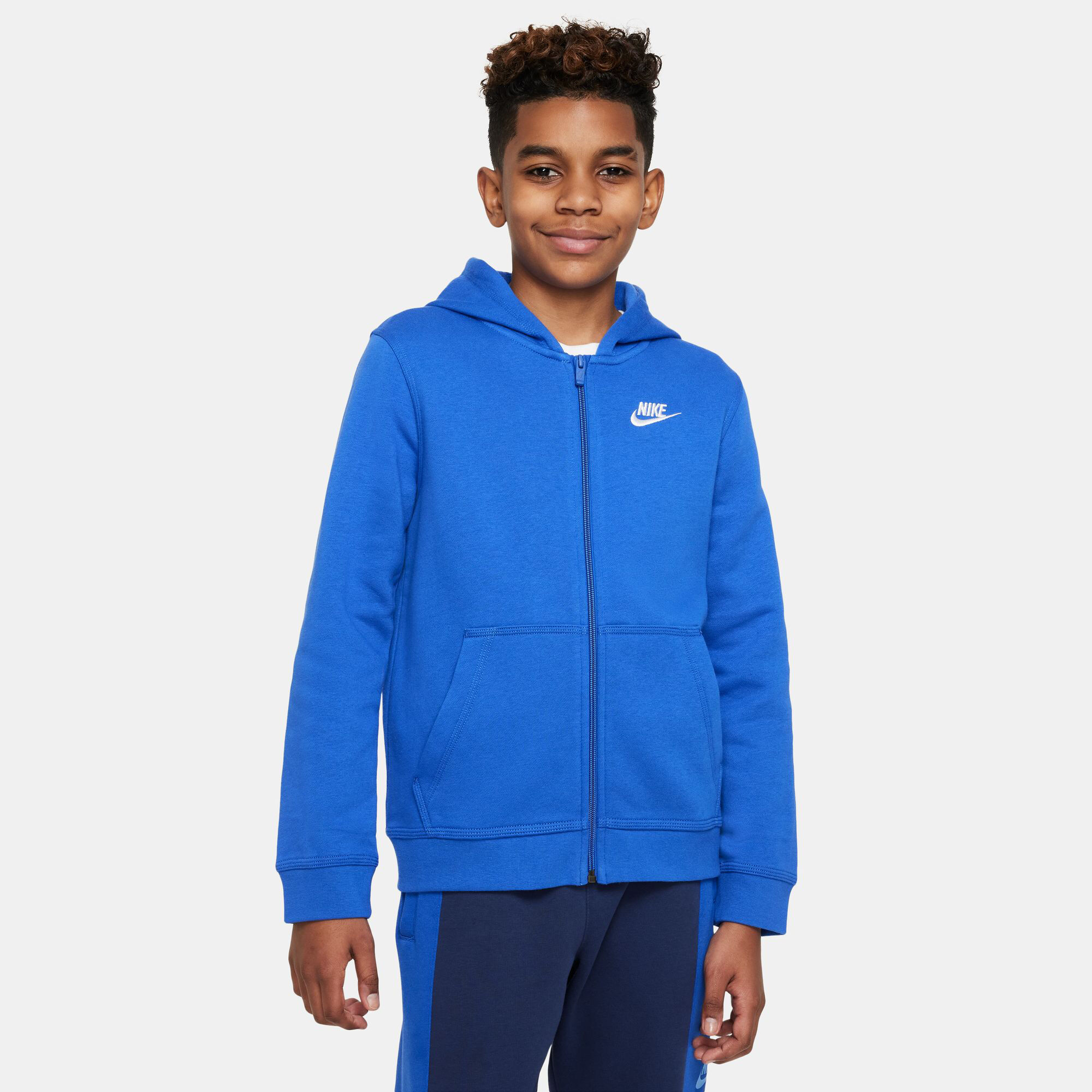 online Point Sweatjacke Jungen Running Club kaufen Blau | Sportswear DE Nike