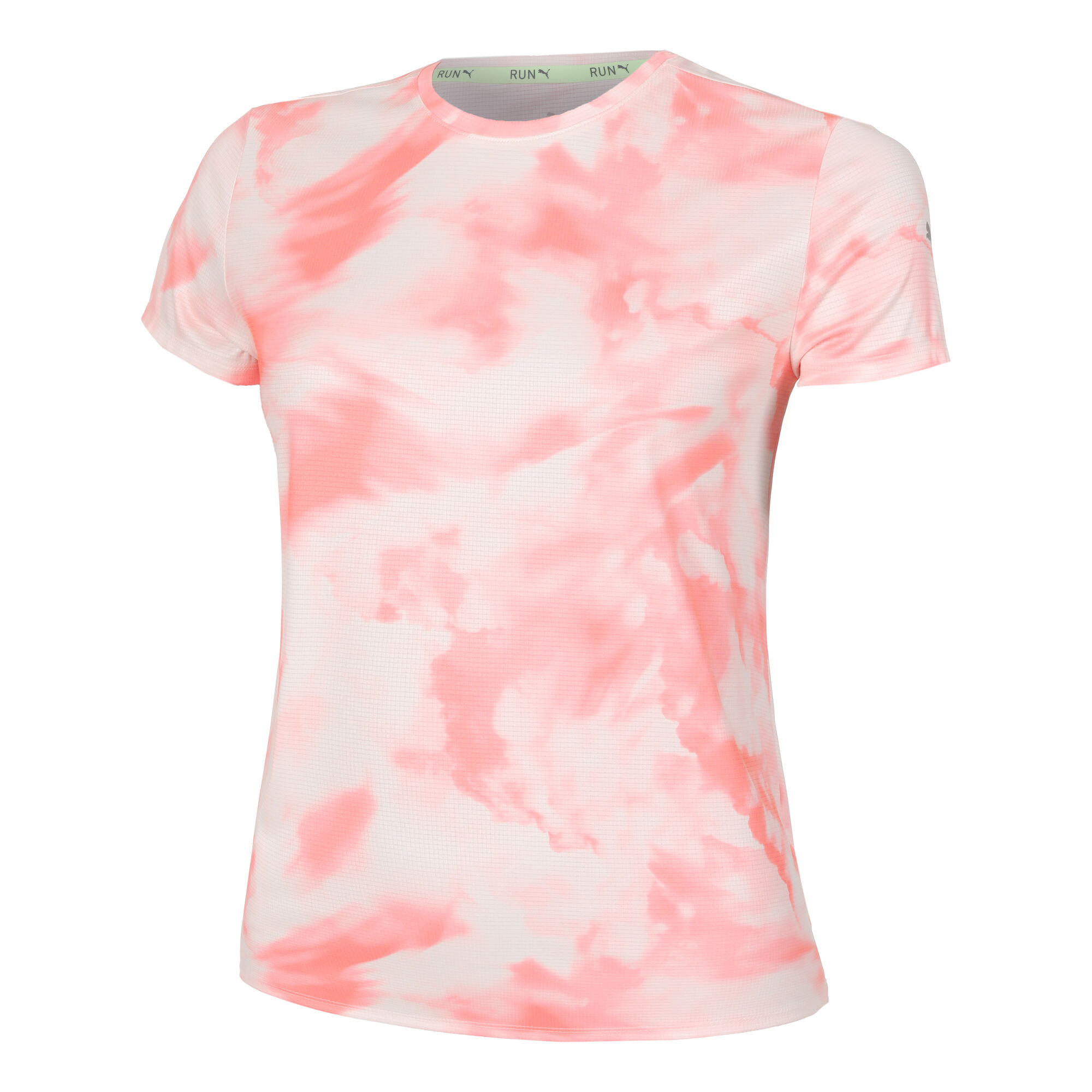 Run Point Puma online DE kaufen Favorite All Over Laufshirt Running Print Pink | Damen