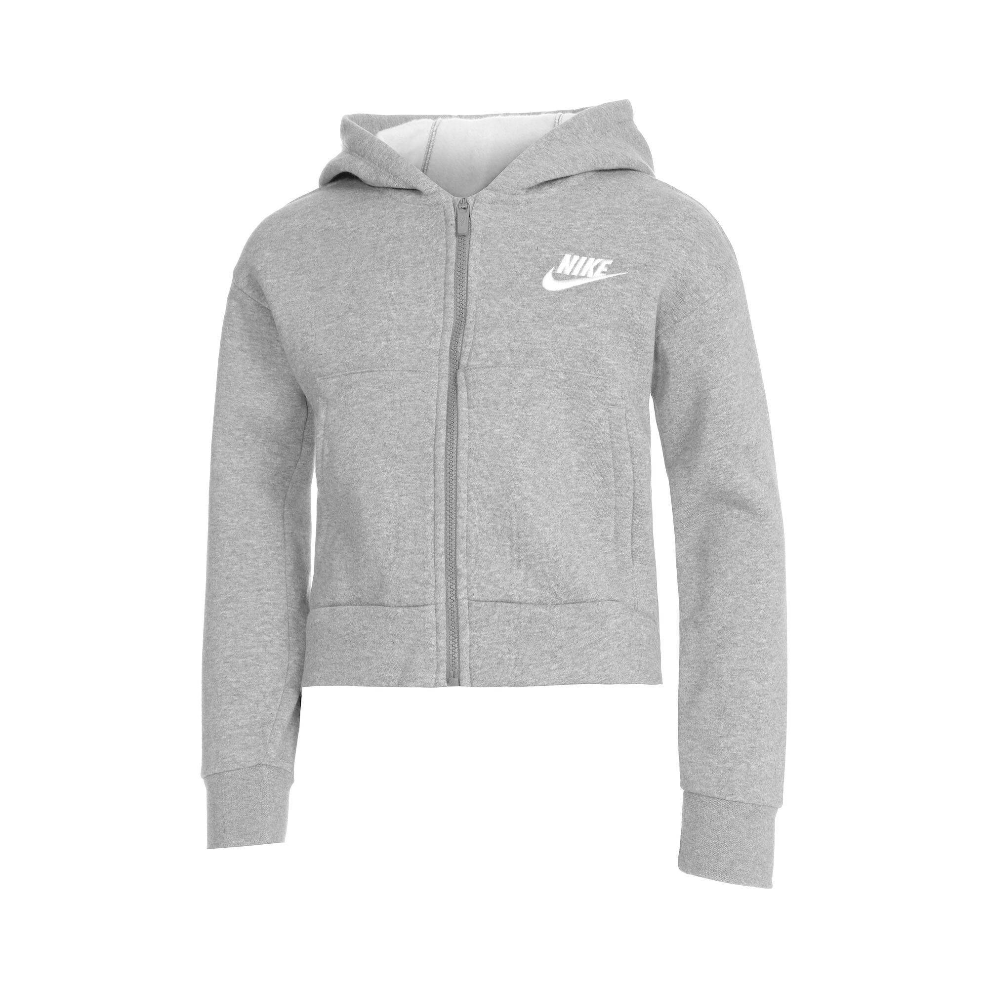 online Weiß Fleece Point | Mädchen kaufen Grau, DE Sportswear Club Nike Running Sweatjacke